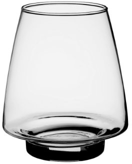 Syndicate Sales 7 3/8 Pyramid Vase, Clear