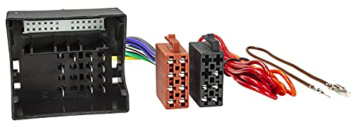 tomzz Audio 7034-003 Radio Adapter Kabel kompatibel mit Mercedes ab 2004 Quadlock (Fzg. mit Originalradio Audio 20/30) auf 16pol ISO Norm