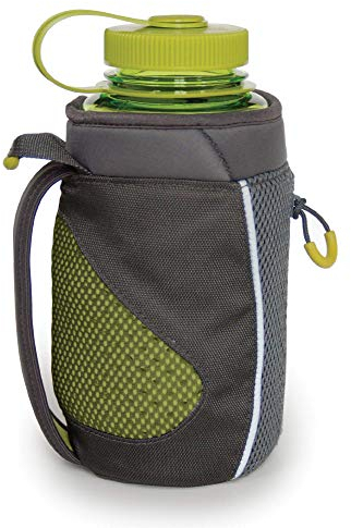 Nalgene Kunststoffflaschen Flaschentasche 'Hand Held' Bouteilles en Plastique Mixte, Kaki, Innen 9cm