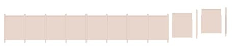 Ratio Precast Concrete Fencing