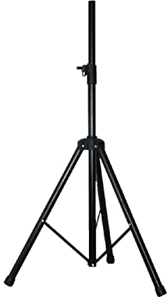 Ibiza - SS03 - Supporto per diffusori in alluminio max 1,80 m e 30 kg - Nero