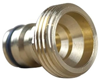 Arcanaute - Raccord arrosage - Raccord rapide arrosage mâle - mâle 3/4 (20x27)