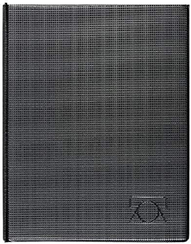 BRUNNEN Telefonringbuch „Techno“ | A5, 4-Ring-Reißmechanik, schwarz