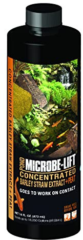 Microbe Lift 16Ounce Pond Barley Straw Concentrate Plus Peat Extract Concentrate B6