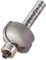 Trend Professional Bearing Guided Cove Router Cutter, 6.3mm Radius, 1/4 Inch Shank, 22.2mm Cut Diameter & 14.3mm Cut Length, Two Bearings, Tungsten Carbide Tipped, 46/260X1/4TC