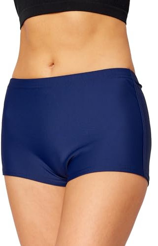 Merry Style Costume a Pantaloncino Nuoto Donna L23L1 (Blu Scuro (6007), IT 46 = DE 40)