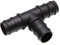 POWERHAUS24-2 x T-Stück - Schlauchanschluss mit 3 x 38 mm (6/4)