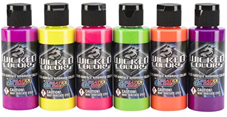 Wicked Colors Fluoreszierendes Set