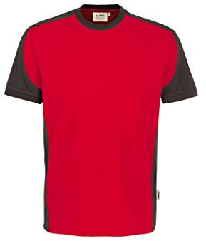 Hakro T-SHIRT-CONTRAST PERFORMANCE # 290 (3XL, rot)