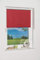 K-home Verdunklungsrollo, Polyester, Rot, 100 x 150 cm