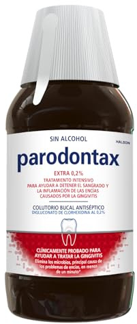 Parodontax Mouthwash, Alcohol Free, Mint Flavour, 300ml, Gum Health, Gingivitis Prevention