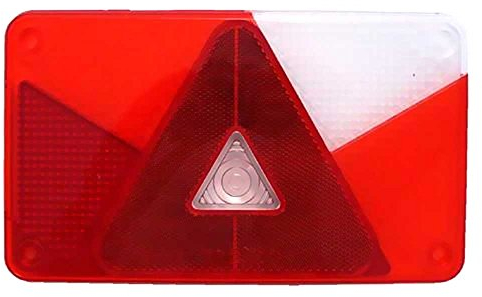 Aspöck Lichtscheibe Mehrfunktionsleuchte Multipoint V rechts Heck Gl 18 8487 007