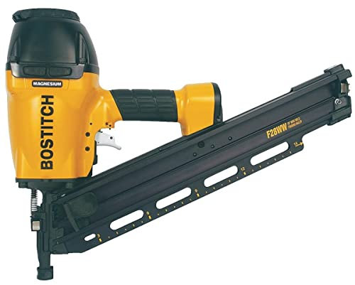 BOSTITCH Cloueuse à encadrement, tête clipsée, 5,1 cm à 8,9 cm, pneumatique (F28WW)