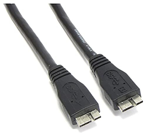BeMatik - Cable USB 3.0 SuperSpeed (Micro USB-M Type A/B MicroUSB-M) 50cm