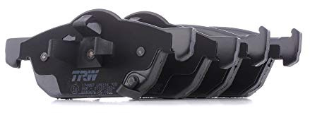TRW GDB3476 Brake Pad Set of 4 Compatible for Honda Accord VIII (CU) 2008 - Front Axle and Other Vehicles