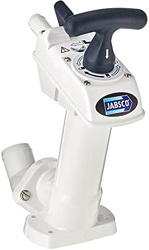 Jabsco 29040-3000 Pompe de Rechange pour Toilettes manuelles Twist 'n' Lock Compatible avec 29090 et 29120, Blanc