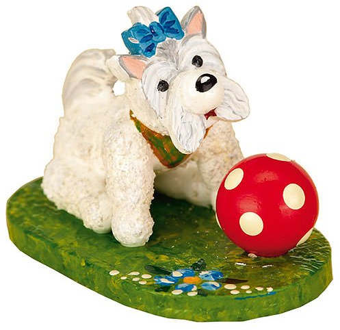 Hubrig-Volkskunst Miniaturen Mein Hündchen* Höhe 3 cm