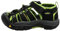 KEEN Newport H2, Sandali Unisex - Bambini e ragazzi, Nero Black Lime Green, 31 EU
