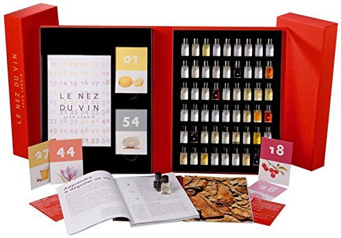 jean Renoir 8051418560077 Le nez du vin, 54 Aromen, die große Kiste ,italienischer Sprache