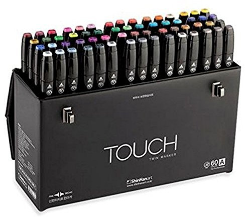 Shinhan Art Touch Twin 60 Marker Set 60a Set