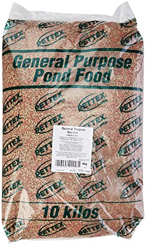 Pettex Complete General Mixed Pond Sticks Fish Food, 10 kg, transparent