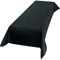 Sensalux Buffet-Tischdecke, Vlies, 1,5m x 3m, Standard 100 by Oeko-TEX® - Klasse I, abwischbar, Lotuseffekt, Schwarz