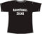 FAUSTBALL ZICKE; Frauen T-Shirt schwarz, Gr. L