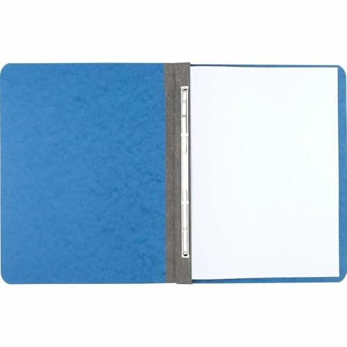 ACCO Pressboard Report Cover, Side Bound, Tyvek Reinforced Hinge, 8.5 Inch Centers, 3 Inch Capacity, Letter Size, Light Blue (A7025972A)