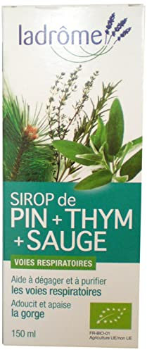 Ladrôme Sirop Pin, Thym/Sauge