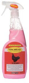 Net-Tex Poultry Total Mite Kill Ready to Use Liquid Spray, 750 ml