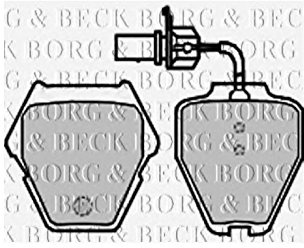 Borg & Beck BBP2197 Front Brake Pads To Fit Toyota Hi-Ace 2 5 D-4D 10/06-