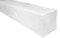 DECO WOOD Deckenbalken ED104 aus Polyurethane, 2m Länge, PU Balken Holzoptik (weiß - 17x19cm) Wandbalken Hartschaum Deckenverkleidung