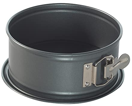 Nordic Ware 7 Springform Pan, Non-Stick Carbon Steel Cheesecake Tin, Premium Baking Accessories To Make Tasty Desserts