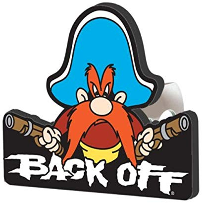 Plasticolor 002231R01 Yosemite Sam Back Off Kupplungsabdeckung, 3,2 cm