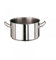 PADERNO 12007-22 Casseruola Alta, Due Maniglie, in Acciaio Inox, 22 cm