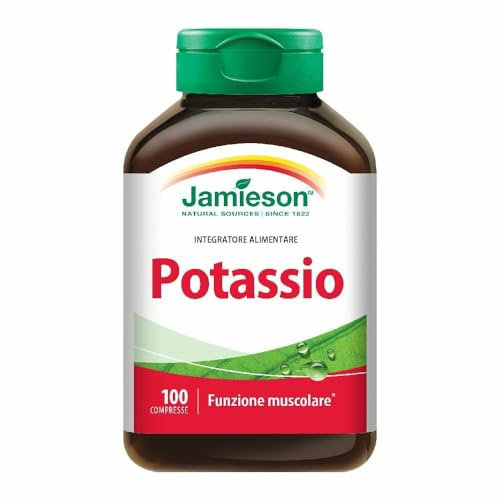 Jamieson 10971 Potassio, 100 Compresse, 35 G
