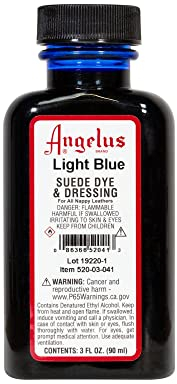 Angelus Suede Dye Light Blue