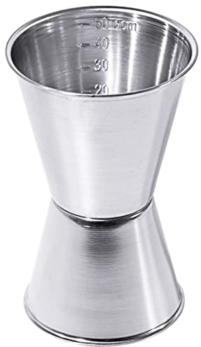 Contacto Edelstahl Cocktaildoppelmaß 30 und 50 cl