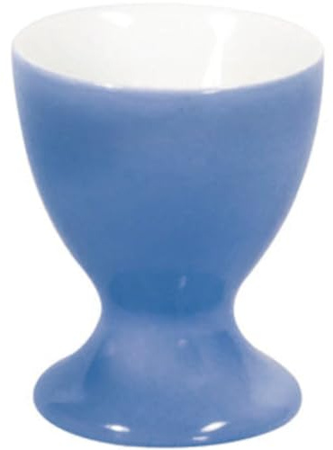 KAHLA Pronto Colore Eierbecher mit Fuß Sky Blue|hellblauer Eierhalter aus Porzellan
