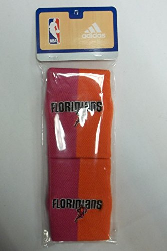 adidas Miami Floridians Wristbands by 1 Pair- OSFA H277Z