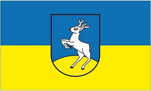 Fahne/Flagge Boxberg Oberlausitz 90 x 150 cm