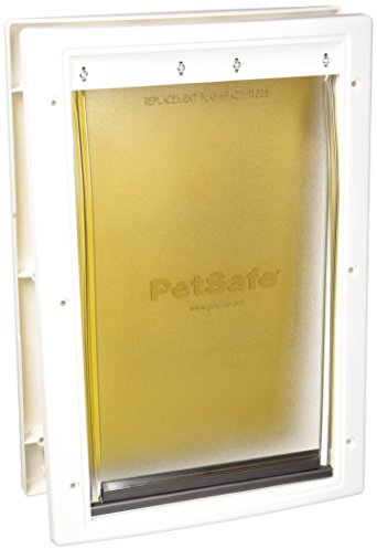 PetSafe Extreme Weather Tür, mittelgroß, Weiß