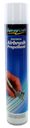 Spraycraft 750 ml 1-Piece Air Propellant, White