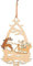 small Foot Company 6681 Weihnachtsdeko Fensterbilder Winterzeit, 4er Set