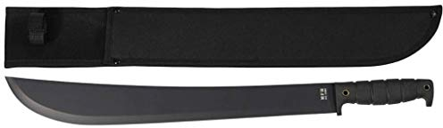 Max Fuchs Machete, Kongo, schwarz, mit Nylonscheide