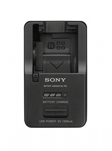 Sony BCTRX Negro - Cargador (100-240, 50/60, 4,2 V, 7 A, 1,5 h, 54 mm)