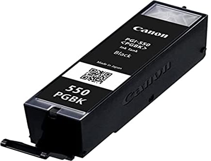 Canon PGI-550 PGBK w/sec Pigment schwarz Tintenpatrone – Tintenpatronen (Schwarz, Canon, Canon Pixma MG5450, Tintenstrahldrucker, Pigment, Schwarz)