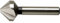 PTG 3533501000 HSS-Kegelsenker DIN 335 Form C 90 Grad 10,0mm