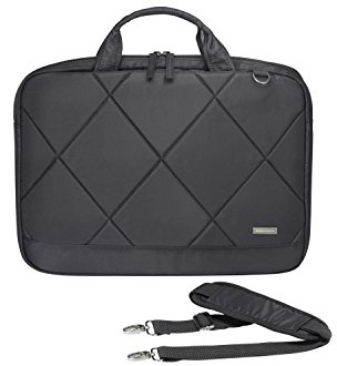 Asus Aglaia Tasche (bis 15,6 Zoll, gepolstert, wasserfest, leicht, für Notebooks) schwarz