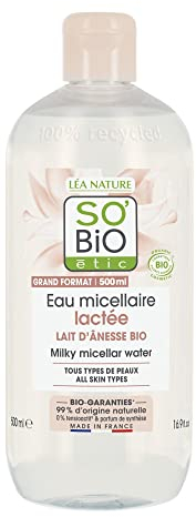 SO'BiO étic Mon Lait D'Anesse Cosmos Bio-Mizellenwasser 500 ml